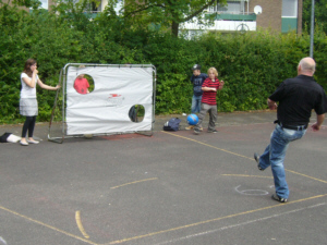 Üben für's "Aktuelle Sportstudio".